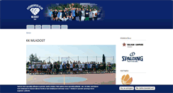 Desktop Screenshot of kkmladost.org